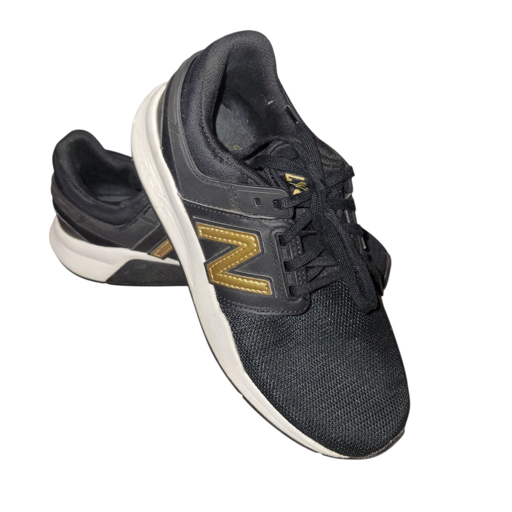 New Balance NB REVLITE 247 Black Running Walking Athletic Shoes Women's 7.5